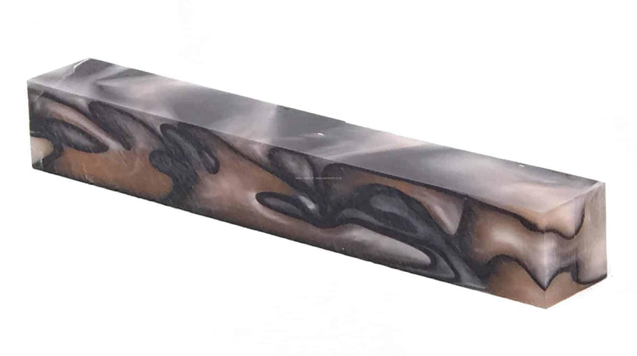 Kirinite Swirl Pen Blanks A pack of 5 Kirinite acrylic pen blanks all with swirls  The pack contains:  Acid Storm Pink Panther Patriot Jungle Camo Oyster Pearl