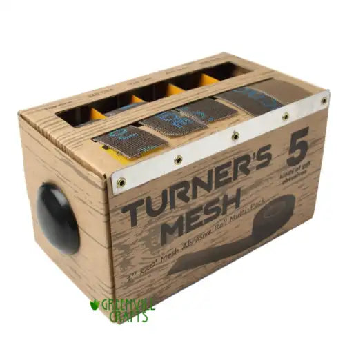Turners Mesh Abrasive Strip 5 Grit Pack ROTUR-MMRP5 - Sanding Accessories