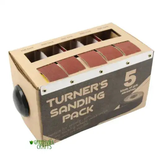 Turners Multi Abrasive Roll Pack 5-Grits ROTUR-MARP5 - Sanding Accessories