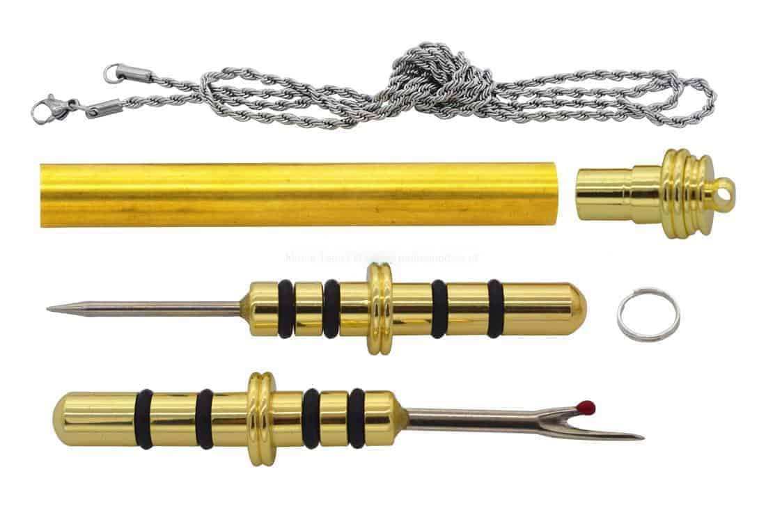 Gold Seam Ripper Necklace Kit - UK Pen Blanks