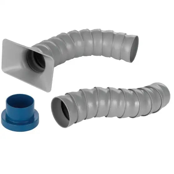 2.5’’ Poseable Dust Extraction Hose Assembly Kit - LOC-LINE CVA250-80-104 - Dust Extraction Accessories