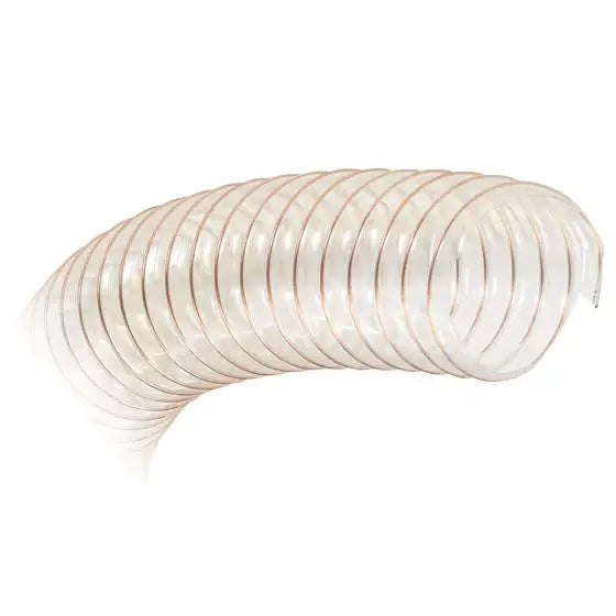 2 metre 100mm Dust Extraction Hose left hand Helix ZAMV - Dust Extraction Accessories