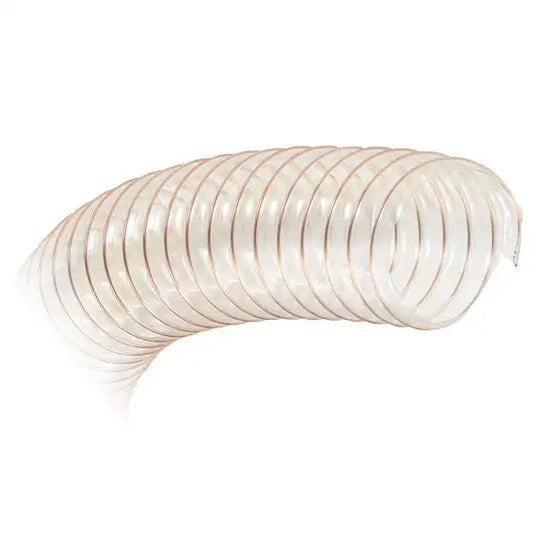 2 metre 100mm Dust Extraction Hose left hand Helix - Dust Extraction Accessories