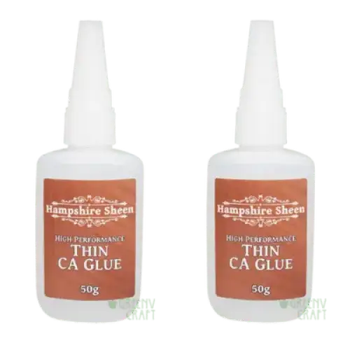 2 X 50g Thin CA Glue - Hampshire Sheen - Glue & Adhesives