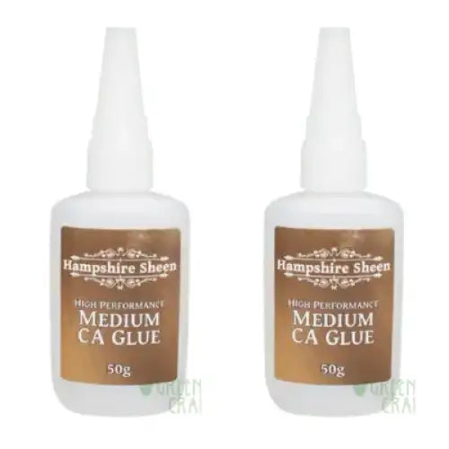 2 x Medium CA Glue - Hampshire Sheen - Glue & Adhesives