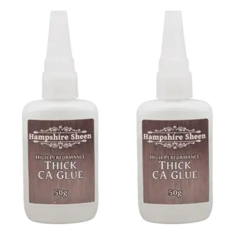 2 x Thick CA Glue - Hampshire Sheen - Glue & Adhesives