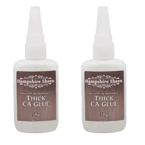 2 x Thick CA Glue - Hampshire Sheen 2xHS50THICKCA - Glue & Adhesives