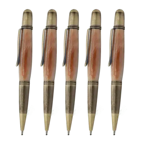 5 Pack - Antique bronze polish Cerra Pen Kit - Cerra / Cierra (Formally Sierra Pen Kits)
