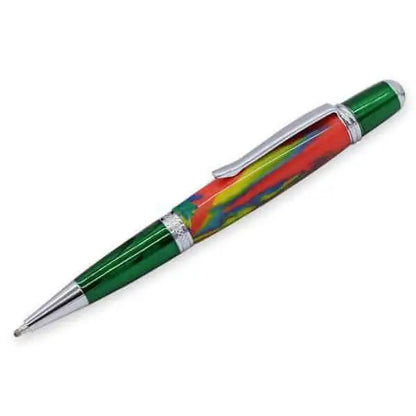 5 Pack Chrome & Green Cerra Pen Kit