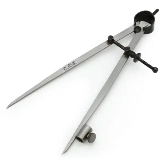 6’’ Rotur Compass / Divider With Pencil Holder PLAN-CDPH6