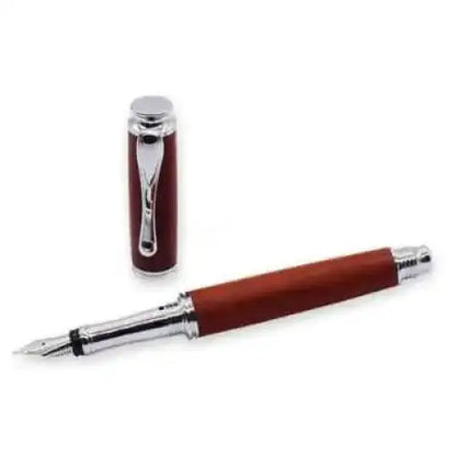 Aston Fountain Pen Kit Aston-CHR-FP - Chrome - Fountain Pen Kits