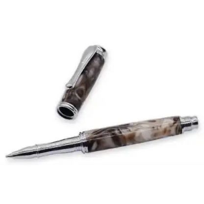 Aston Rollerball Pen Kit - Chrome - Rollerball Pen Kits