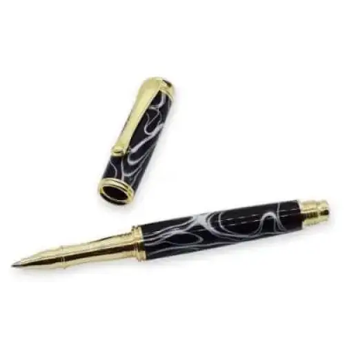 Aston Rollerball Pen Kit - Gold - Rollerball Pen Kits