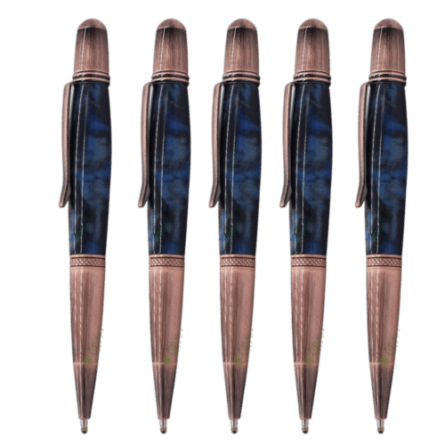 5 Pack - Antique Rose Copper Cerra Pen Kit - sierra pen kits uk