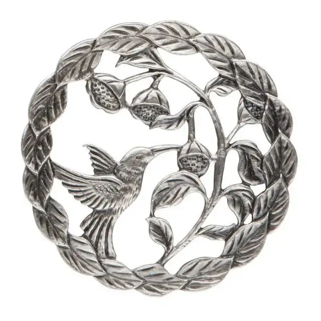 Bird with Seeds - Decorative Pewter Lid (Potpourri) - craft kits