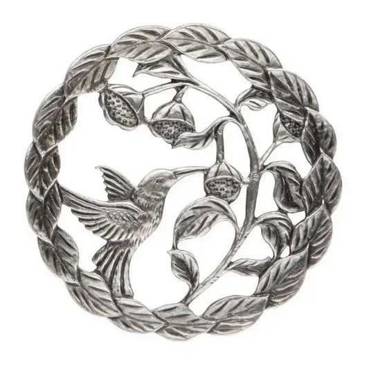 Bird with Seeds - Decorative Pewter Lid (Potpourri) - craft kits