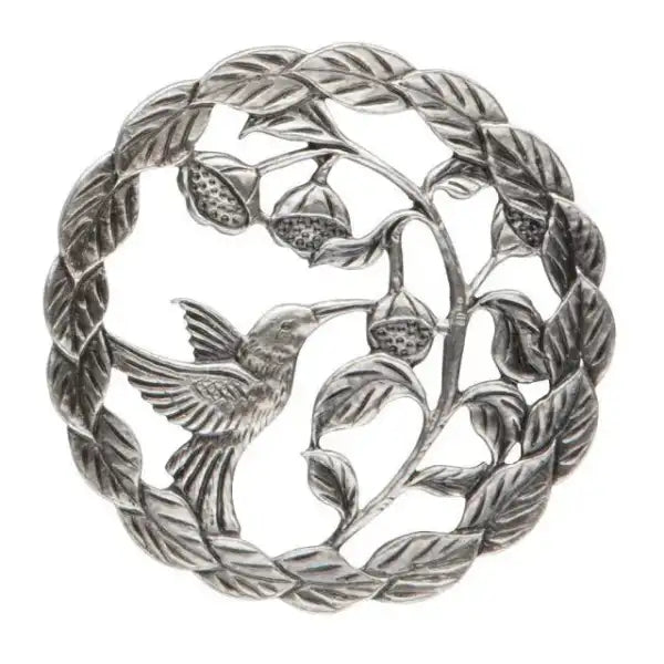 Bird with Seeds - Decorative Pewter Lid (Potpourri) RS-PL15 - craft kits