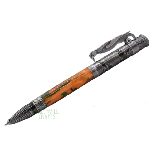 Bird Watcher - Woodpecker Lever Action Pen Kits - Gun Polish - Pen Turning Kits