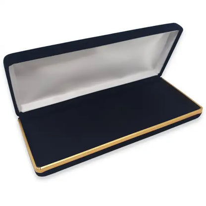 Black Velvet Double Pen Box - Pen Box