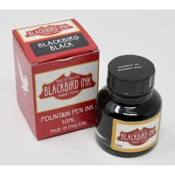 Blackbird Black Fountain Pen Ink 5060592530007 - Fountain Pen Ink