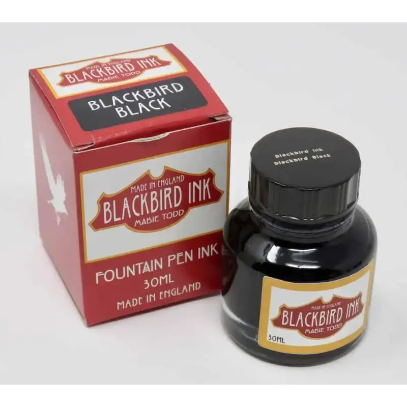 Blackbird Black Fountain Pen Ink - Fountain Pen Ink