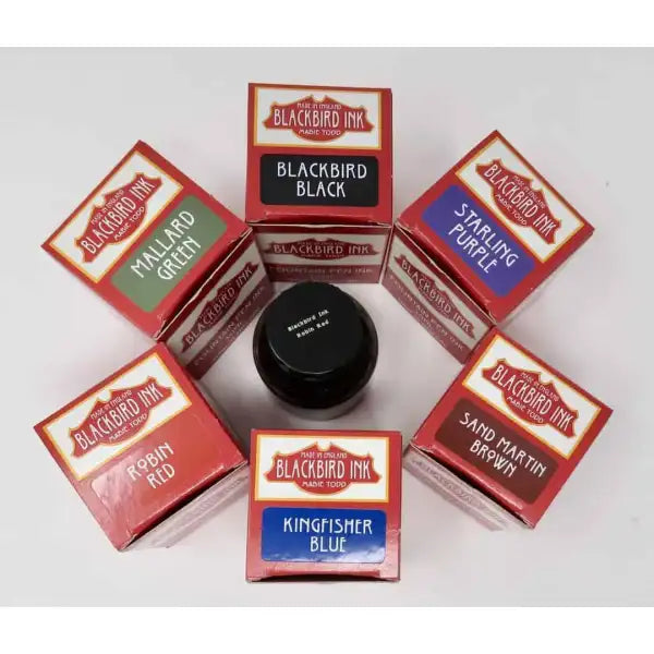 Blackbird Black Fountain Pen Ink 5060592530007 - Fountain Pen Ink