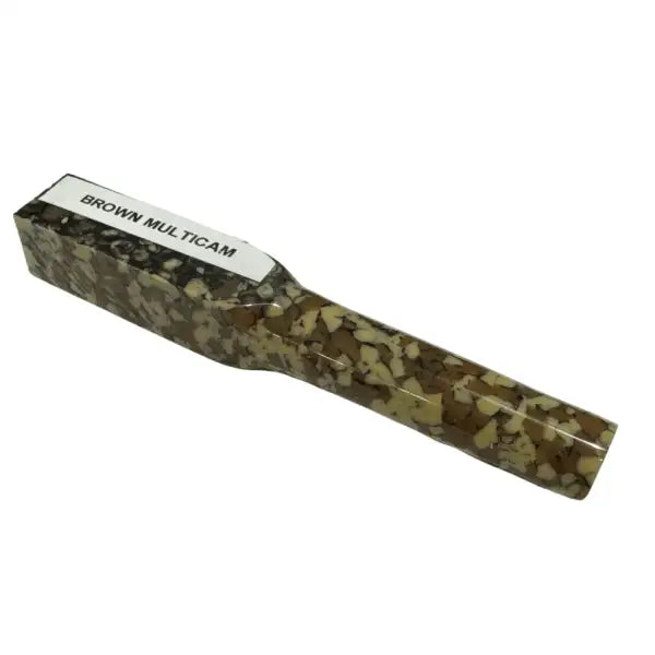 Brown Multicam Kirinite Pen Turning Blank - Kirinite Pen Blanks