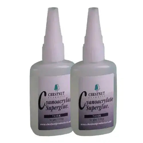 CA Glue - Thick - 2 Pack - Chestnut Products CP-2xTK-CA - Glue