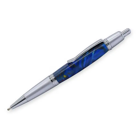 Cerra Click Pen Kit - Chrome & Satin Chrome