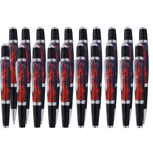 Cerra Pen Kit - Chrome & Black - PACKS - 20 - Pen Kit