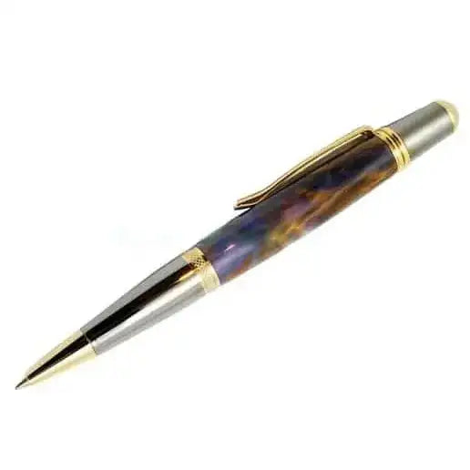 Cerra Pen Kit - Gold & Chrome 5060592531219 - Cerra / Cierra (Formally Sierra Pen Kits)