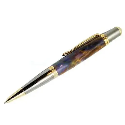 Cerra Pen Kit - Gold & Chrome - Cerra / Cierra (Formally Sierra Pen Kits)