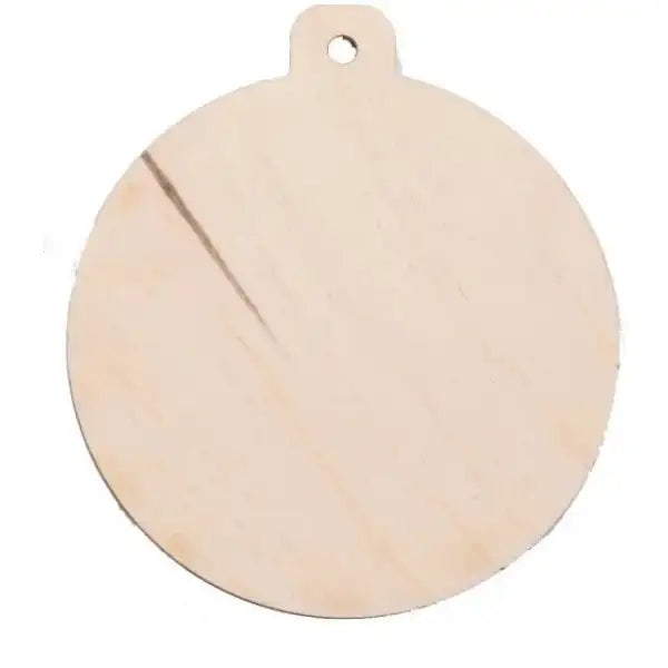 Christmas Bauble Pyrography Wooden Blanks - Pyrography