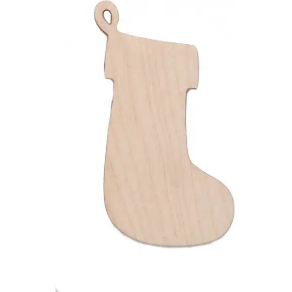 Christmas Stocking Pyrography Blank - 10cm CRAFT-J10149