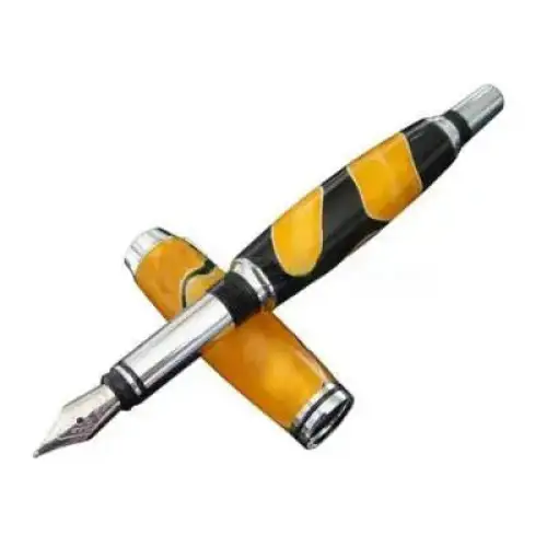 Chrome Jr Gentleman Fountain Pen Kit (upgraded version) - Jr Gentleman Pen Kits