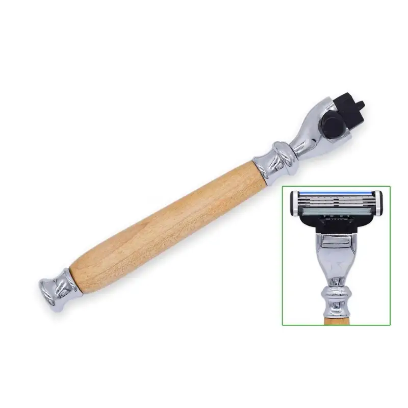 Chrome Mach 3 Razor Handle Kit - pen making – UK Pen Blanks