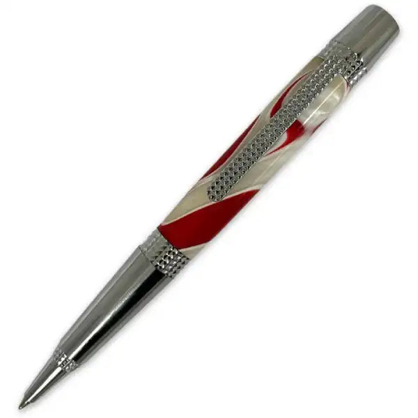 Chrome Pyramidal Sienna Twist Pen Kit PYRCRSP - Pen Kit