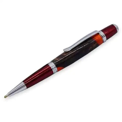 Chrome & Red Cerra Pen Kit