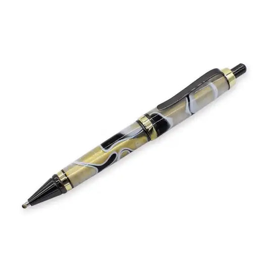 Cigar Click Pen Kit - Gun Metal & Gold CIG-CLK-GMG - craft kits