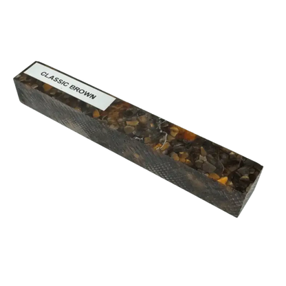 Classic Brown Kirinite Pen Turning Blank - Kirinite Pen Blanks