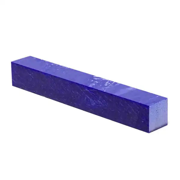 Deep Blue Ice - Acrylic Kirinite Pen Blank 5060592530403 - Kirinite Ice Pen Blanks