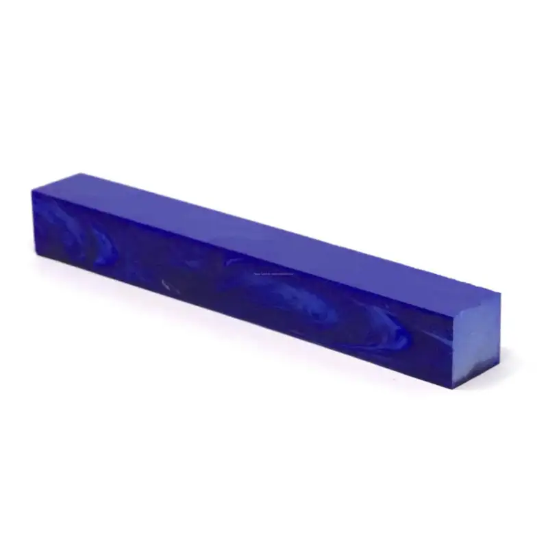 Deep Blue Pearl - Acrylic Kirinite Pen Blank - Kirinite Pen Blanks