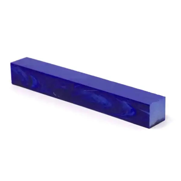 Deep Blue Pearl - Acrylic Kirinite Pen Blank 5060592530410 - Kirinite Pen Blanks