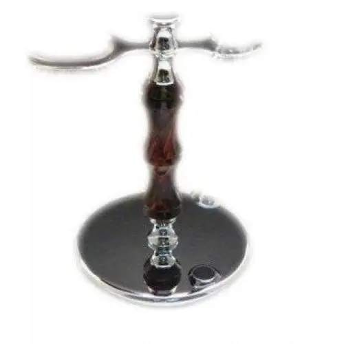 Deluxe Razor Stand Kit in Chrome