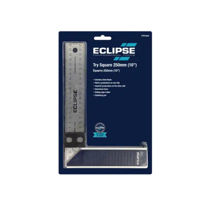 Eclipse 250mm (10’’) Engineers’ Try Square ETRYS250