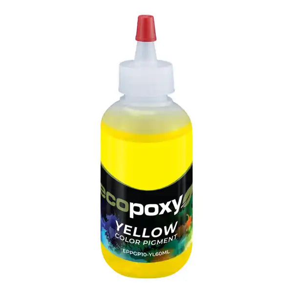 EcoPoxy 60ml Yellow Colour Pigment ECO-EPPGP10-YL60ML