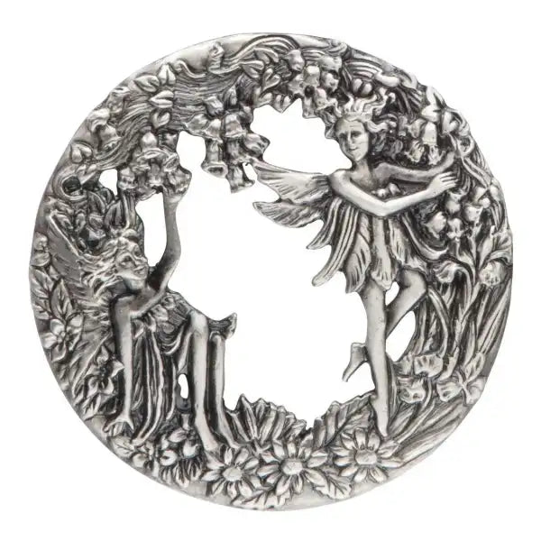 Fairies - Decorative Pewter Lid (Potpourri) RS-PL36 - craft kits