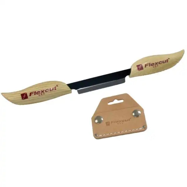 Flexcut 3’’ Draw Knife with sheaf FLEX-KN25