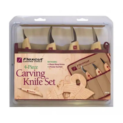 Flexcut 4 Piece Carving Knife Set
