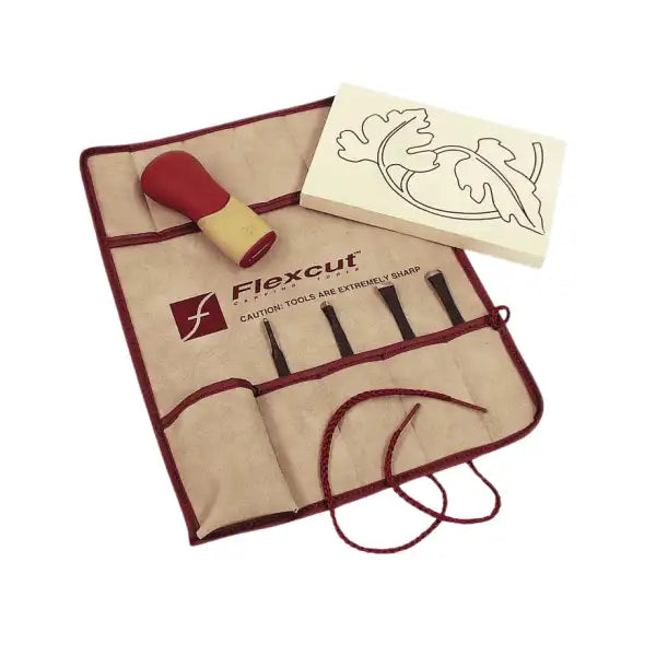 Flexcut 5 Piece Craft Carving Set SK106 Flex-SK106